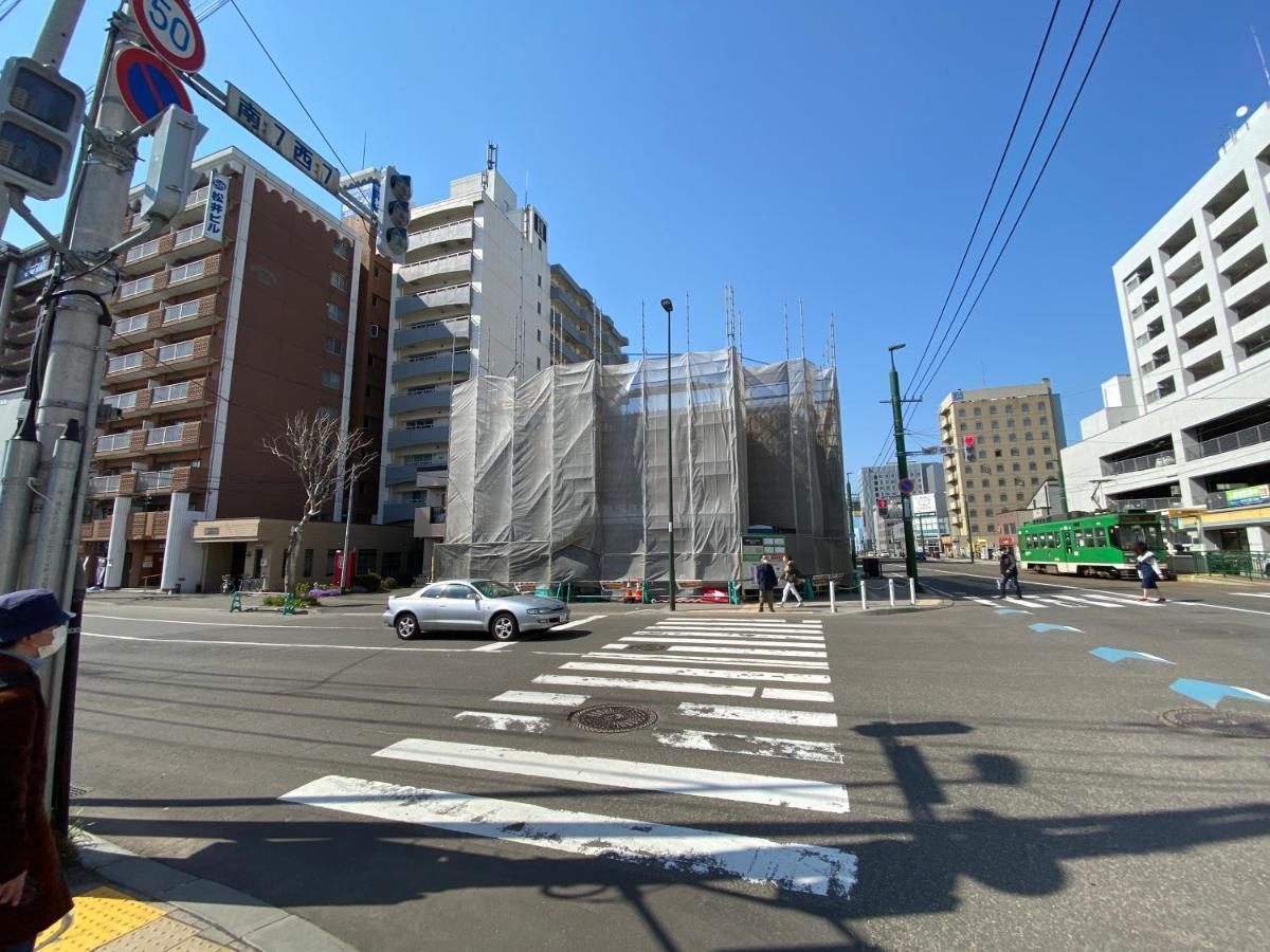 M88303スーペリアルーム最大7名 東本願寺駅前 すすきのエリア 観光食事好立地 Daire Sapporo Dış mekan fotoğraf